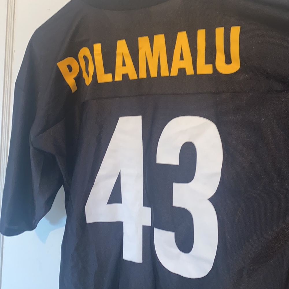 NFL Pittsburgh Steelers Polamalu sports jersey - Picture 2 of 7
